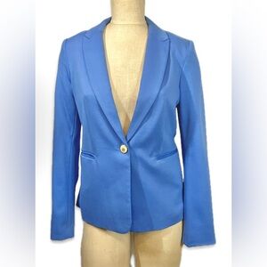 Philosophy Republic Clothing Elegant Women's Blue Blazer size Small GUC
